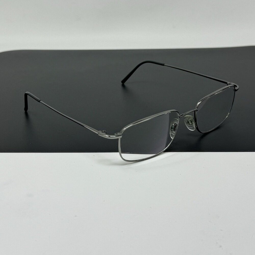 Flexon 610 Eyeglasses Men Steel Rectangle 53 [] 18/145